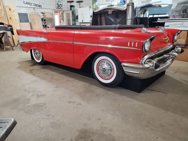 1957 Chevrolet Car Restaurant Booth